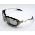 サングラス バイク パット付き クリアーシルバー 高品質 防風 シェイド ゴーグル