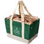 大和物産 装飾雑貨(ファッション小物) グリーン 24l レジかごバッグ お買い物バッグ