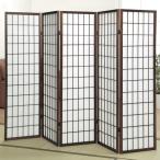 ショッピングパーテーション 障子スクリーン 5曲 高さ148.5cm 衝立 和風 おしゃれ 和モダン パーテーション 間仕切り目隠しパネル 天然木 光を通す 不織布 プライバシー ジャパンディ