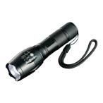 ショッピング懐中電灯 強力LEDズームライト 約300m照射 懐中電灯 ハンディライト
