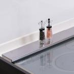 ステンレス製伸縮排気口カバー 奥行10cm IHコンロ ガスコンロ ステンレス キッチン