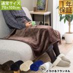 膝掛け ブランケット 100cm×70cm 単品 1枚 マイクロファイバー フランネルひざ掛け ふわふわブランケット 春夏秋冬 オールシーズン 1年保証 送料無料