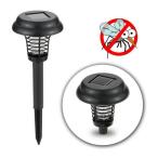  бесплатная доставка световая ловушка солнечный свет садовый светильник водонепроницаемый 2WAY инсектицид сенсор свет LED солнечный заряжающийся автоматика лампочка-индикатор электропроводка не необходимо инсектицид свет 