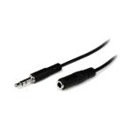 StarTech MU1MMFS オーディオ延長ケーブル 1m