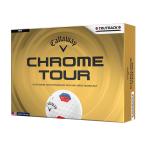 日本正規品 キャロウェイ CHROME TOUR (クロムツアー)TRUTRACK(トゥルートラック) ボール 2026年モデル ブルーレッド 1ダース(12個入り)