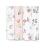 aden + anais エイデンアンドアネイ スワドルディズニープリンセス 4枚 SWADAEDESWC40017DIT