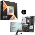 AMD Ryzen 9 9950X3D CPU + MSI B850 GAMING PLUS WIFI ATX материнская плата комплект 
