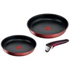 ティファール T-fal フライパン 3点セット IH対応 L38390 インジニオ・ネオ IHルージュ・アンリミテッド セット3 ガス火 取っ手