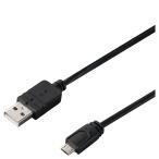 サイバーガジェット PS4用 USB2.0コントローラー充電ケーブル4m ブラック CY-P4US2C4-BK