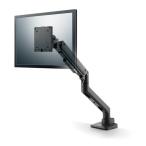 ELECOM DPA-SL08BK ブラック モニターアーム シングル ディスプレイ 高耐荷重 ガススプリング式 クラン