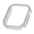 ELECOM AW-24BBPPJACR オーロラクリア &me アップルウォッチ カバー Series 10 (42mm) バンパー ハード 側面保護 ラインストーン