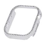 ELECOM AW-24BBPPJCR クリア &me アップルウォッチ カバー Series 10 (42mm) バンパー ハード 側面保護 ラインストーン