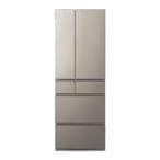 冷蔵庫 二人暮らし 525L パナソニック 500L以上 大容量 6ドア 観音開き フレンチドア Panasonic NR-F53HV2-N ヘアラインシャンパン 新生活 エクプラ特選