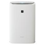 加湿空気清浄機 シャープ KI-TS50-W プラズマクラスター25000 ホワイト系 SHARP (空清23畳/加湿17畳まで) 加湿器 花粉対策 除菌 脱臭 集じん リビング 新生活