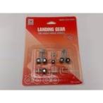 Hogan ランディングギアセット A340-200 300用 ゴム製タイヤ付 1/200 航空機モデル