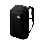 ADIDAS アディダス ボール用デイパック 35L 黒色×青色 ADP47BKB