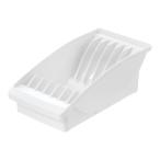 Richell トトノ 棚置き用 ディッシュスタンド ワイド ホワイト