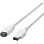 FireWire кабель ELECOM Elecom IE-961WH IEEE1394 кабель 9 булавка -6 булавка 1.0m белый 