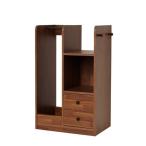 ショッピングランドセルラック クロシオ 012157 Newランドセルハンガーラック キャスター付き ブラウン メーカー直送