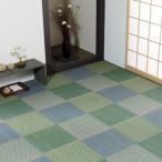 ikehiko* корпорация 1030880041702 плетеный ковер цветок .. ковровое покрытие ковер 2 татами .. рисунок город сосна рисунок [pi-a] голубой Danchima 2 татами ( примерно 170×170cm) производитель прямая поставка 