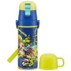 SKDC4 スプラトゥーン3 スケーター 子供用 ステンレス 2WAY水筒 直飲み470ml コップ飲み430ml 持ちやすい軽量タイプ