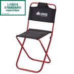 ショッピングロゴス ロゴス チェア LOGOSチェア 7075トレックチェア 背付(レッド) No.73160277 折りたたみ 軽量 BBQ 釣りチェア