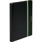  King Jim складывающийся пополам прозрачный файл Compaq 10 карман A4 складывающийся пополам чёрный 5894H-BK
