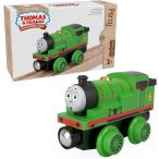  Mattel (MATTEL) паровозик Томас из дерева направляющие серии (Thomas)pa-si-2 лет ~ подарок HBJ86