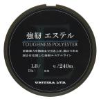  Uni chika(UNITIKA) чуть более . Ester (TOUGHNESS POLYESTER) 240m прозрачный 2LB (0.35 номер )
