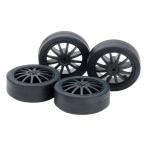  Tamiya (TAMIYA) Mini 4WD upgrade parts No.534 low фрикцион малого диаметра low высота шина (26mm) & карбоновый усиленный ho i-