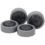  Tamiya (TAMIYA) Mini 4WD upgrade parts No.545 super X*XX твердый малого диаметра low высота шина (26mm* серый )&amp; машина 