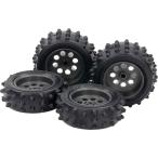  Tamiya Mini 4WD upgrade parts серии No.547 EZ шасси зимние шипованные шины & колесо комплект 15547