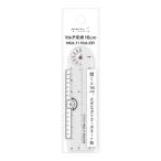 DESIGNPHIL зеленый (MIDORI) линейка мульти- линейка 16cm прозрачный 42263006
