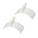 マワ ドイツのすべらない ハンガー エコノミック 40P 20本組 ホワイト 10年保証