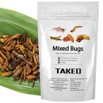  насекомое еда TAKEO насекомое Mix 15g соль тест 5 вид MIX комплект ja mica n поле koorogiinago kai ko semi. личинка super wa-m