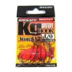 katsuichi(KATSUICHI) DECOY kilo крюк Worm17 #6 рыболовный крючок 