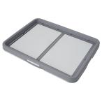 petio(Petio) с одной стороны . удобно собака tray серый собака для широкий 