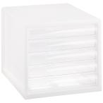 ナカバヤシ A4レターケース5段（浅5