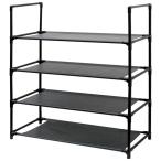  tray do one (TRADE ONE) открытый стеллаж 4 уровень ширина 57× глубина 28 высота ×71.8cm выдерживаемая нагрузка 4kg сборка простой легкий большая вместимость черный 