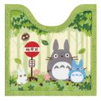 senko-(Senko) Tonari no Totoro . серп кама туалет коврик примерно 60×60cm зеленый антибактериальный дезодорация сделано в Японии герой 