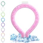 ショッピングネッククーラー アイスリング Shrykury ネッククーラー アイスネックリング クールネックリング 冷却グッズ 熱中症対策 28℃ 首掛け 首 冷却 自然凍結 冷感