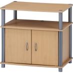  не 2 торговля ТВ-тумба низкий шкафчик 22 type ширина 60× глубина 39.5× высота 58cm натуральный TV подставка под дерево дверь место хранения имеется сборка товар 