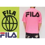  one размер только обычная цена 4950 иен .40%OFF распродажа [SALE] FILA[ filler ] износ te-ji.. знак вырез лодочкой короткий рукав футболка /FM9486