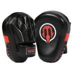 MAZA[ma The ] KURO-1 лапа ( пара )( чёрный / красный )| Punching Mitts (Pair) - Black/Red Focus mito
