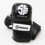 MAZA［マザ］ SCF 〜Slope Cage Fight〜 公式 MMA パウンドグローブ（黒）／Pound Gloves
