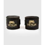 VENUM [venm] hand lap Kontact - Contact 2.5m ( чёрный / Gold )| Handwraps - Black/Gold