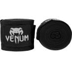 VENUM [venm] hand lap 4.5m Kontact - Contact ( чёрный )| Handwraps - Black( пара )