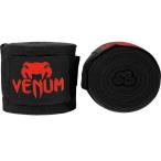 VENUM [venm] hand lap Kontact - Contact 4m( чёрный / красный )| Handwraps - Black/Red