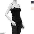 ハンロ HANRO キャミソール COTTON SEAMLESS コットン シームレス SPAGHETTI TOP レディース 071600-0019-black