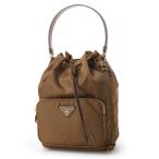 ショッピングプラダ プラダ PRADA バケットバッグ 3WAY PRADA DUET RE-NYLON BUCKET BAG ショルダーバッグ ブラウン レディース 1bh038-vuop-rv44-f0134